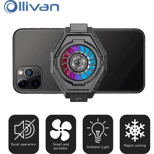Universal Mini Mobile Phone Cooling Fan Radiator Turbo Hurricane USB Game Cooler System Cooling Fan Gamepad Stand Radiator Fan