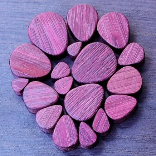 1pair Wood Ear Plugs Tunnels Gauges Earring Ear Flesh Piercing Earlet Expander Stretcher for Women Men Punk Body Jewelry 8-25mm