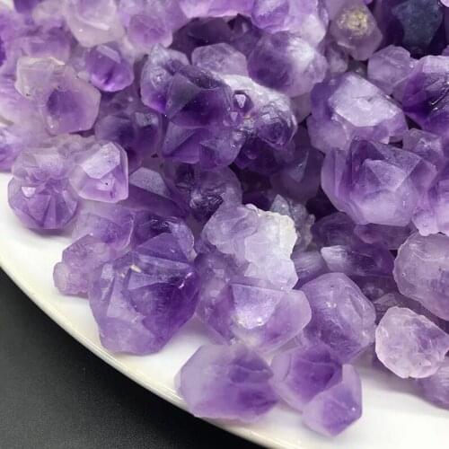 100% Natural amethyst crystal gemstone point healing crystal as gift