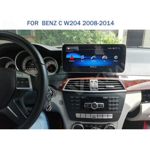 12.3inch android 10 Eight Core Car for benz C W204 2008-2014 GPS Navigation DVD multimedia radio Player