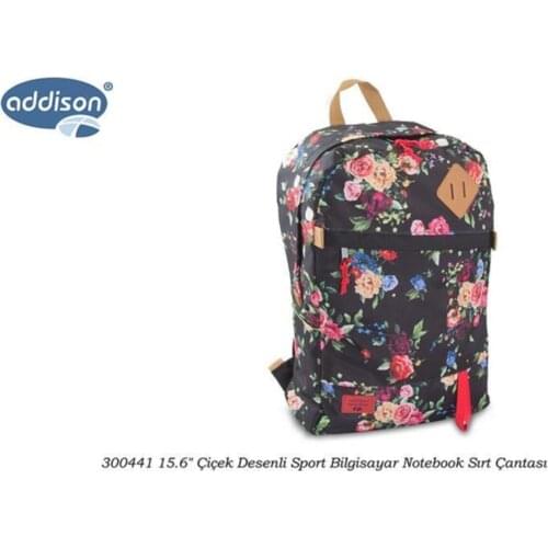 15.6 Floral Pattern Sport Computer Notebook Backpack 9588451