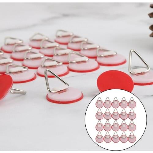 20x Invisible Adhesive Plate er Set Vertical Plate Holders for Wall