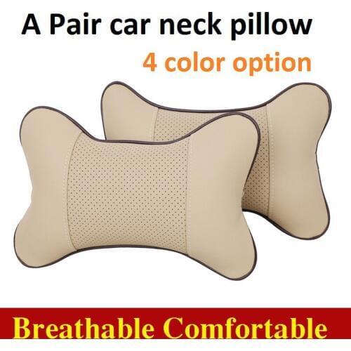 3D Car Neck Pillows Head Restraint In Car Headrest Pillows Car seat headrest Automobile Pillows For The Neck Travel Pillows