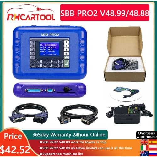 Car accessories OBD2 SBB Pro2 V48.88 V48.99 V33.02 V46.02+ Mini Zedbull Auto Key Programmer SBB 48.88 48.99 Version Zed Bull