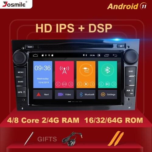 2din Android 11 Car DVD Player For Opel Vectra C Zafira B Corsa D C Astra H G J Meriva Vivaro Multimedia Radio GPS Stereo Audio