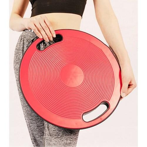 40cm PVC Balance Board Waist Twisting Yoga Fitness Plate Stability Disc Waist Wriggling Round Plate Sports