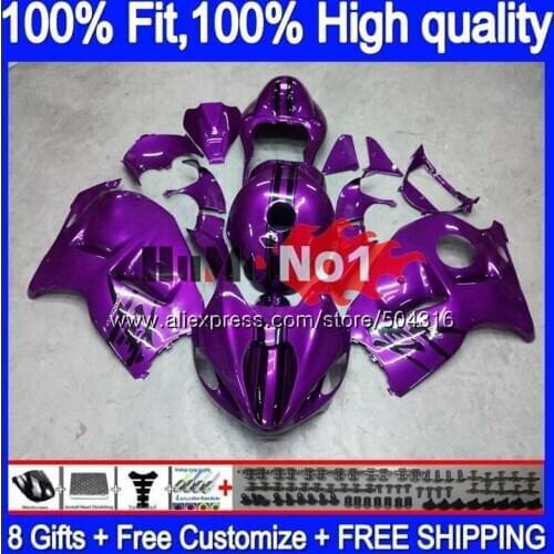 Injection For SUZUKI Hayabusa GSXR 1300 2008 2009 10 11 12 29MC.170 GSXR-1300 GSXR1300 08 09 2010 2011 2012 New purple Fairing