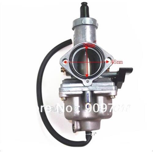 30mm Carb Carburetor For Go Kart PZ30 200cc 250cc Chinese ATV Dirt Bike w/Hand Choke Lever Taotao SunL JCL ATV Quad 4 Stroke