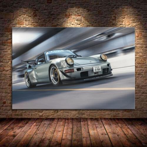 Canvas Paintings Supercar Porsches 911 Tuning Classic Car Modern Wall Art Picture Posters HD Print for Living Room Decor