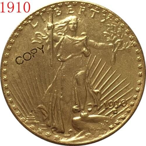 USA 1910 $20 St. Gaudens Coin Copy
