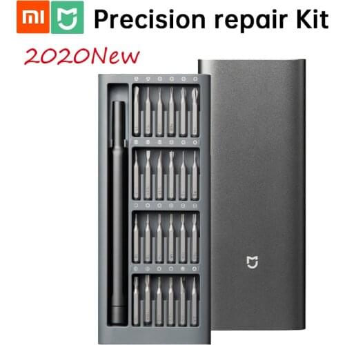 2020 New VersionXiaomi Precision Repair Electronic 24 Magnetic Head Aluminum Case Handle Kit Repair Tools Mi Smart Home