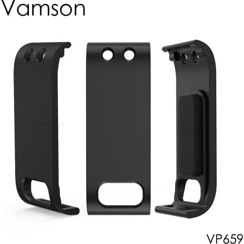Rechargeable Side Protective Cover Battery Lid for GoPro Hero 9 Sports Camera Dustproof Battery Door Housing Case Cover VP659