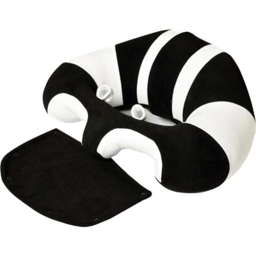 Baby Sitting Support Cushion Seat Black Soft Do Not Sweat Padding Comfortable Cushion Living Alıştırıcı Safe Travel baby cushion