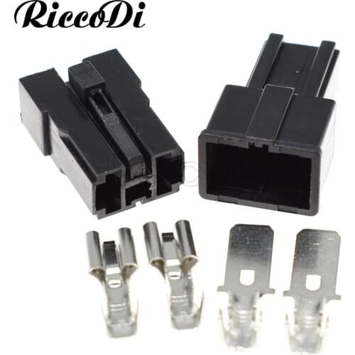 15kits 2 Pin Female Male Auto Toyota Map Sensor Connector DJ7026-7.8-11/21 Battery Speaker Wire Connector Plug Large Current