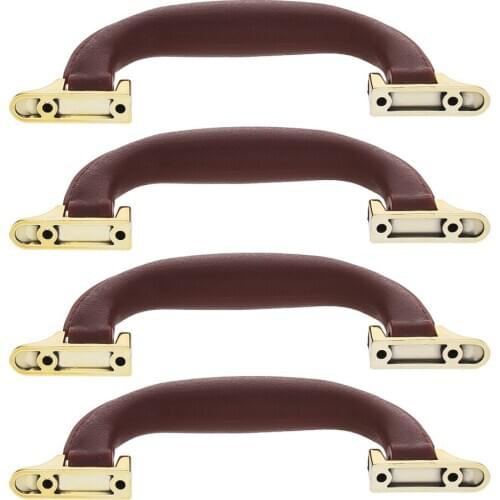 MroMax Luggage Handles Plastic Length 130mm Width 14mm Thickness 60mm Household Hardware Handle Black/White/Red/Brown 2/4/8pcs