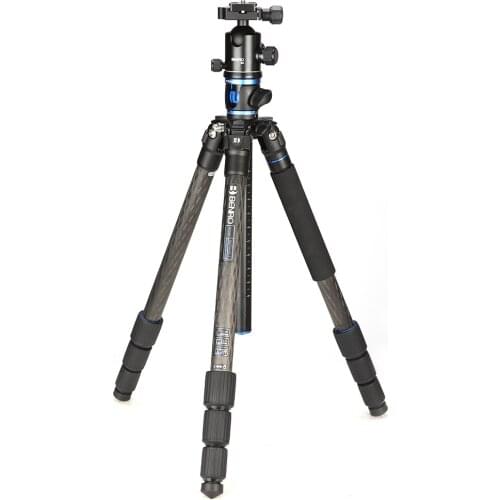 Benro GC268TB2 Tripod Carbon Fiber Monopod Tripods For Camera With B2 Ballhead 4 Section Max Loading 16kg
