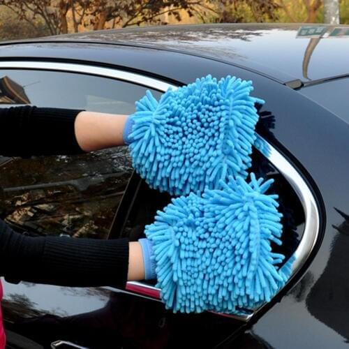 Universal Super Gloves Microfiber Car Wash Gloves for Mazda 2 3 5 6 CX5 CX7 CX9 Atenza Axela