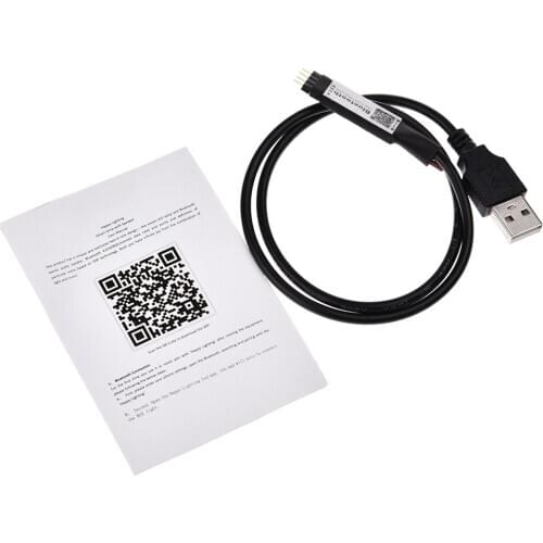 5V USB Powered Adaptor Bluetooth Controller for RGB LED Light Strip Control