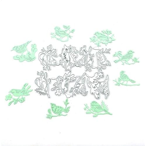 Julyarts Bird Branch Die Cuts For Card Making Stencil For DIY Scrapbooking Decorative Embossing DIY Paper Cards