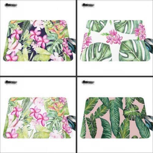 Mairuige Flower High Speed New Game Vintage Stylish Mouse Pad Gaming Rectangle Mousepad Decorate your Desk Used In Office