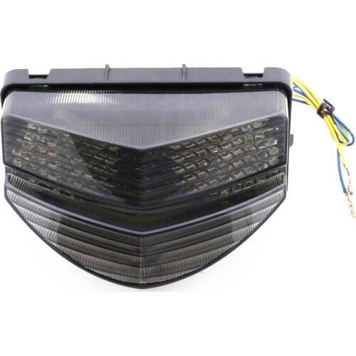 Motorcycle Smoke LED Tail light + integrated Turn Signals For Honda CBR600 F4i 2001 - 2003