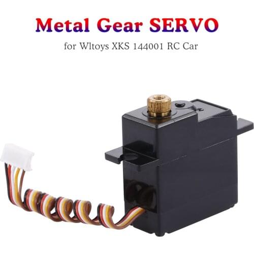 RC Parts Accessories Metal Gear Digital Servo for WLtoys XKS 144001 RC Buggy Racing Car