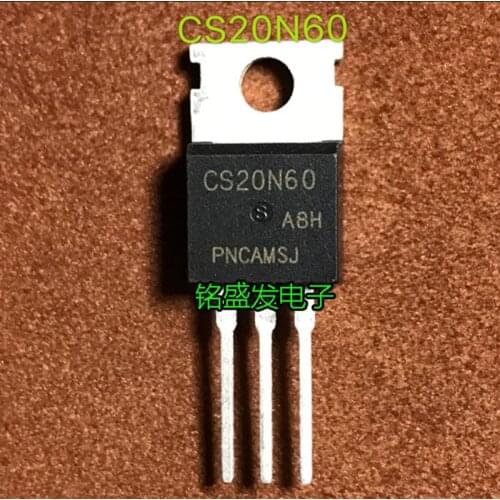 10PCS CS20N60A8H CS20N60 TO-220 FET authentic