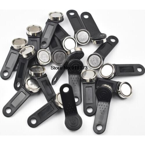 50pcs/lot TM 1990A-F5 iButton with Iron for Magnetic Probe Touch Memory Sauna key