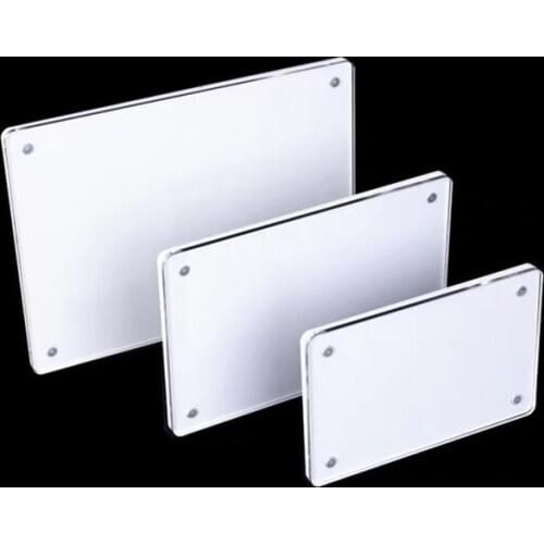 7*10cm Acrylic Mini Office Library File Drawer Cabinet Card Paper Tag Label Card Holder Label Card Holders Frames