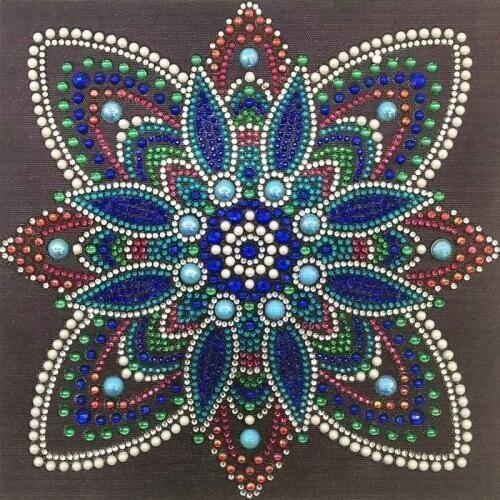 1 PCS Flower 5D Special Shaped Diamond Painting Embroidery Needlework Rhinestone Crystal Cross Craft Stitch Kits DIY