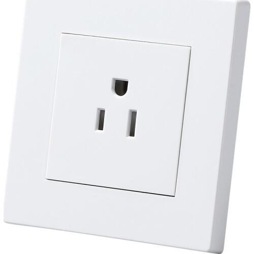 White 125V 15A 86 type Panel Philippines Thailand America Wire Cable US L5-15R Wall Outlet Grounding Concealed Power Socket A8