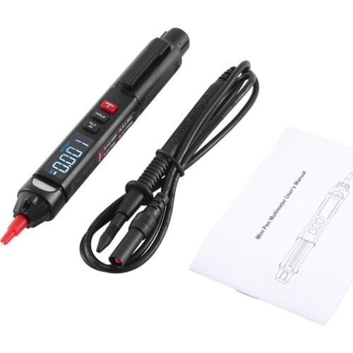 Digital Multimeter 118B Pen Type Smart Handheld Test Pencil Electrician Inspection Tools With Live/NCV/Sequence Testing Tool