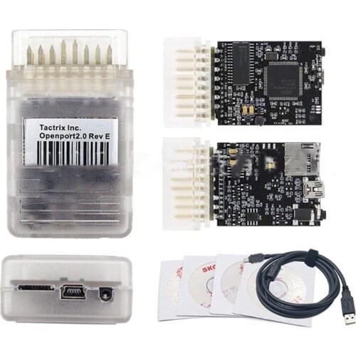 Diagnostic Cable Car Code Scanner Test Line Full Set OBDII Connector Openport 2.0 Reader Cable ISO9141/ISO14230 ECU Chip