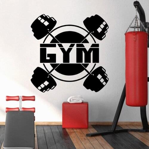 Diy gym Family Wall Stickers Mural Art Home Decor For Kids Rooms Decoration Diy Pvc Home Decoration Accessories