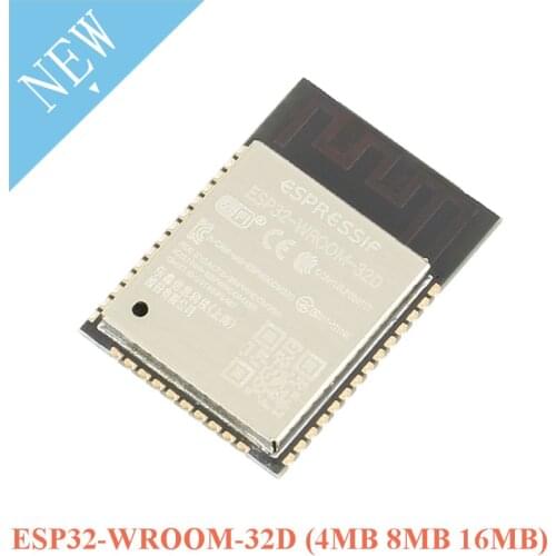 ESP32-WROOM-32D 4MB 8MB 16MB Flash Memory Wi-Fi+BT+BLE ESP32 WiFi Bluetooth Wireless Module IoT MCU