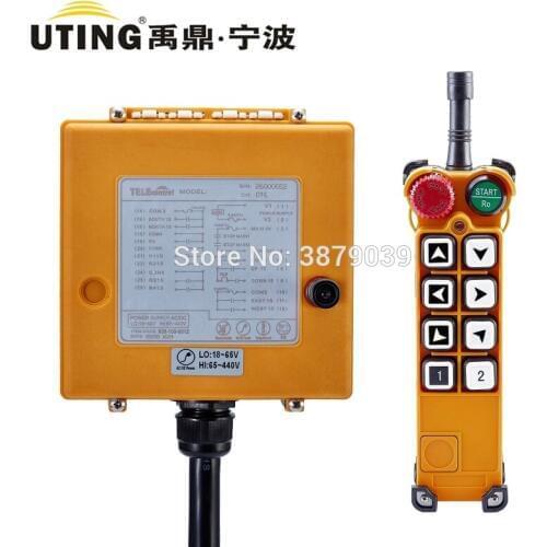 F26-A1 Overhead Crane Remote Control (1 transmitter + 1 receiver) AC DC 12V 24V 36V 48V 65V 110V 220V 380V 440V