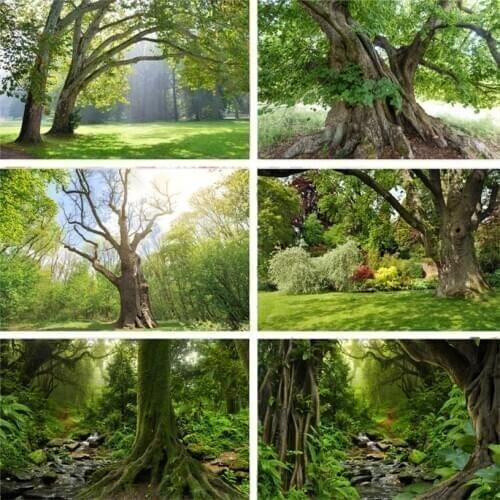 Nitree Photo Studio Photography Backdrop Nature Scenery Woods HD Pattern Vinyl Background Cloth Wedding Take Pictures Props