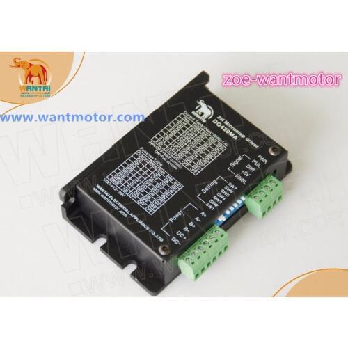 Best Selling! CNC Router Wantai Stepper Motor Driver DQ420MA 36V 1.7A 128Micro 3D Printer Engraver for Nema11 16 17stepper motor