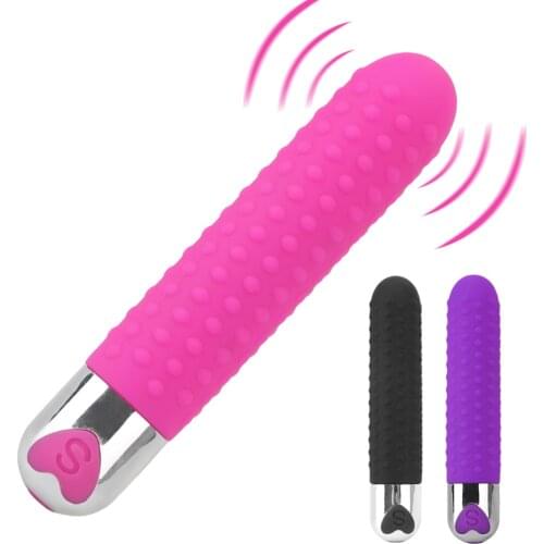 Powerful Bullet Vibrator Masturbation Erotic Vibrators Vaginal G Spot Women Clitoral Stimulator 10 Frequency USB Charge