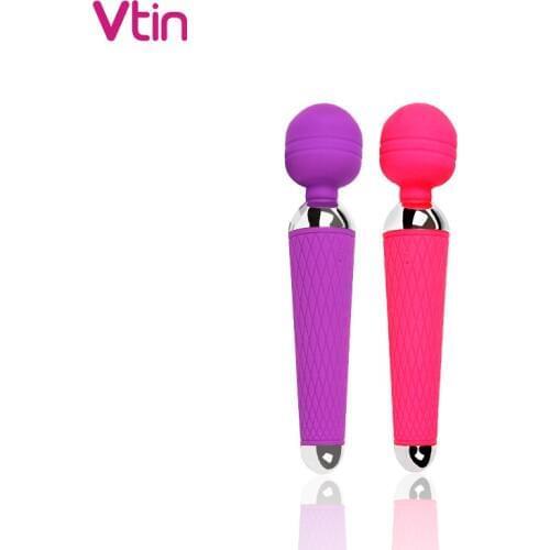 Powerful Wand Vibrator Sex Toys for Women Machine Small Gourd Clitoral Stimulation Massage Adult Sexy Product