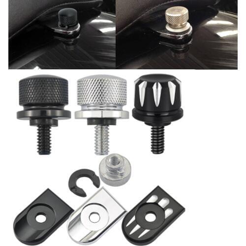 Motorcycle Rear Fender Seat Bolt Seat Screw Nut Kit Mount For Harley Sportster Dyna Softail Touring Custom Chopper Bobber New