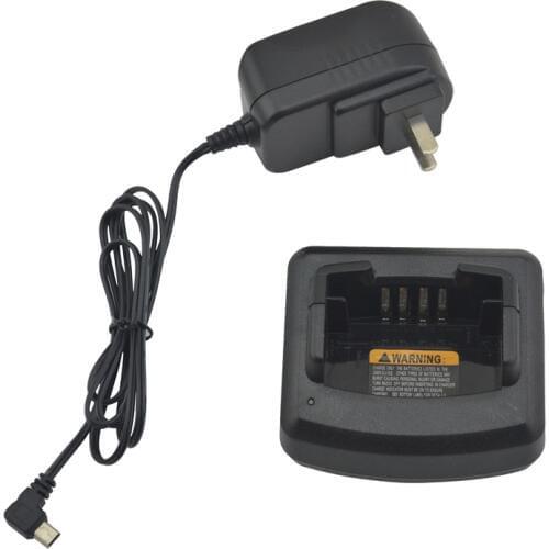 Desktop Charger W/ AC Adapter for Motorola MagOne A10,A12 & RDX CP110,CP1100,CP1180 Radio RLN6351,RLN6305 Li-ion Battery Pack