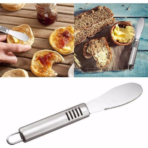 Stainless Steel Butter Cake Cream Blade Spatula Straight Bend Icing Frosting Spreader Fondant Pastry Tool