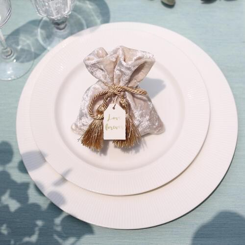 2018 new ivory jewelry packaging wedding bags with candy bag wedding favor gift bags candy bags decorative pouch gift bags decor