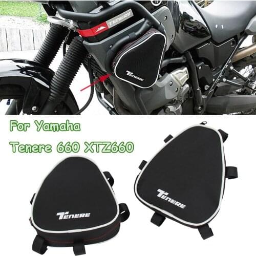 New For Yamaha XT660Z XTZ 660 Tenere 660 Motorcycle Frame Crash Bars Waterproof Bag Repair Tool Placement Bag