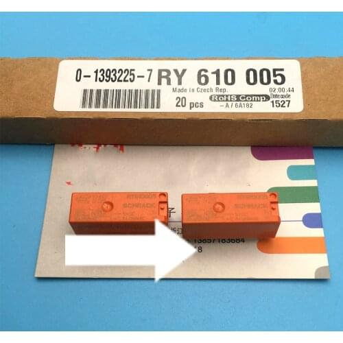 Original RY610005 5PIN 8A 5VDC relays