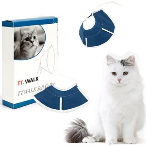 Elizabeth Circle Pet Dog Anti-bite Collars With Breathable Soft Edge Puppy Protective Collars Recovery Pets Cone Collar