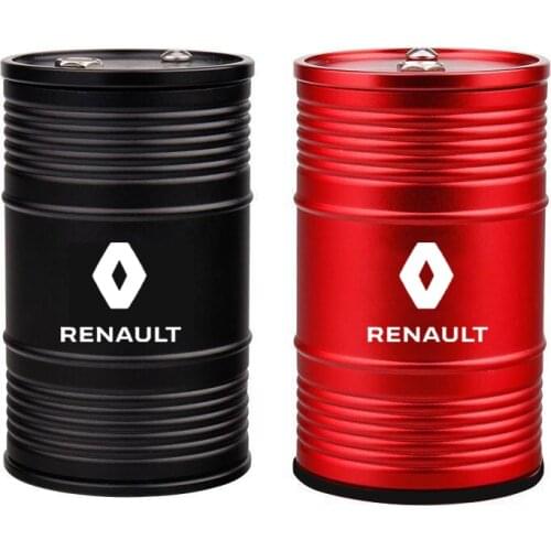 For Renault 2 3 Clio Megane Sandero Captur Peho Koleos Talisman Car Auto Ashtray Accesorios Coche Interior Пепельницаcendrier v