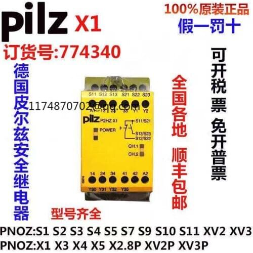 Pilz PNOZX1 774340 774738 100% new and original