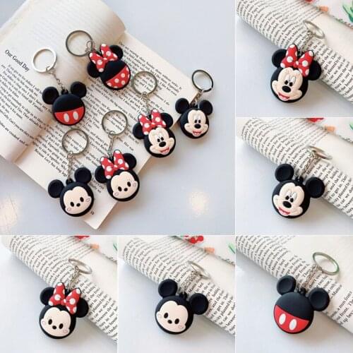 Disney Silicone Mickey Mouse Airtag Holder Cute Cartoon Minnie Mouse Protective Cover Case for Air Tag IPhone Anti Loss Device